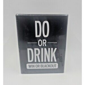 Do or Drink Win or Blackout Game Drinking Cards New-Sealed.